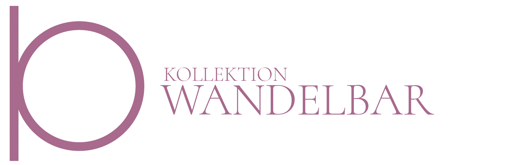 schrift rechts Wandelbar
